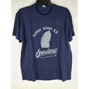 Vintage Super Bowl XX Sundance New Orleans January‎ 1986 Womens Large Thin